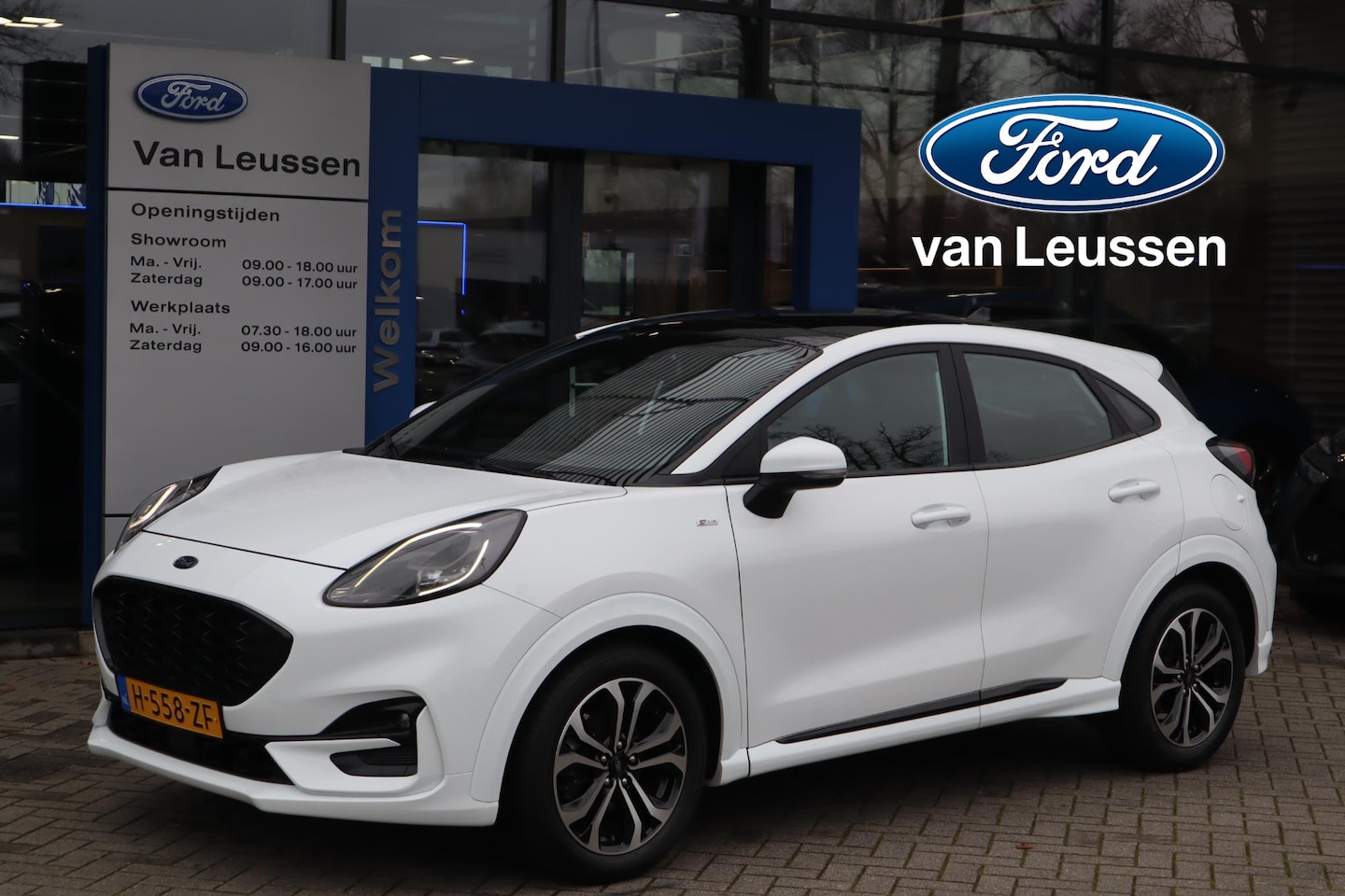 Ford Puma - 125PK HYBRID ST-LINE B&O-AUDIO SCHUIFDAK P-SENSOREN 17" LM-VELGEN NAVI CRUISE - AutoWereld.nl