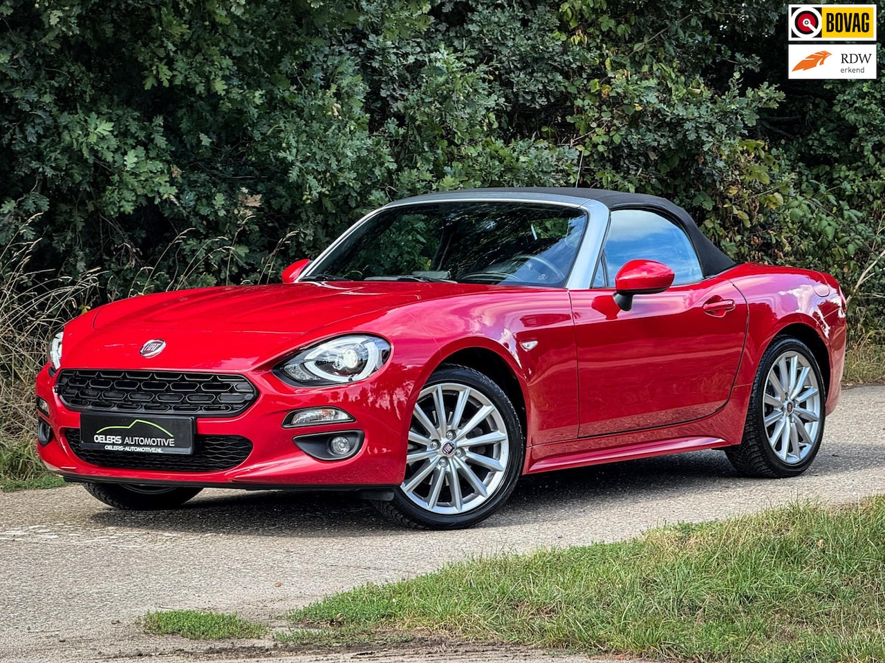 Fiat 124 Spider - 1.4 MultiAir Turbo Lusso | Navi | Clima | Cruise | Leder | Stoelverw. | 1e eig. | - AutoWereld.nl
