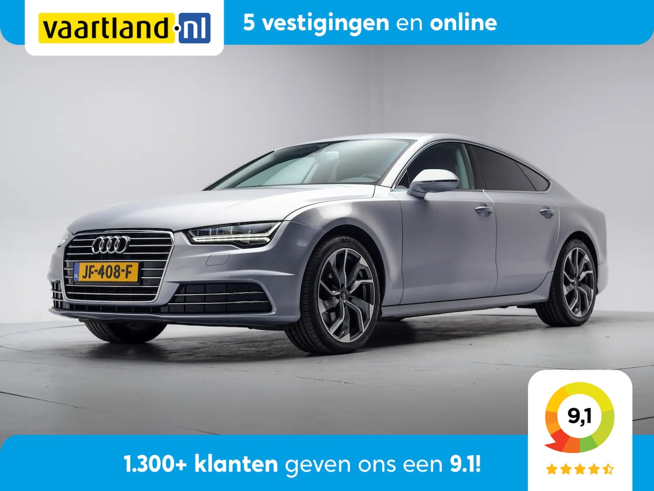 Audi A7 Sportback - 1.8 TFSI [ LED LM velgen Stoelverwarming Navi ] - AutoWereld.nl
