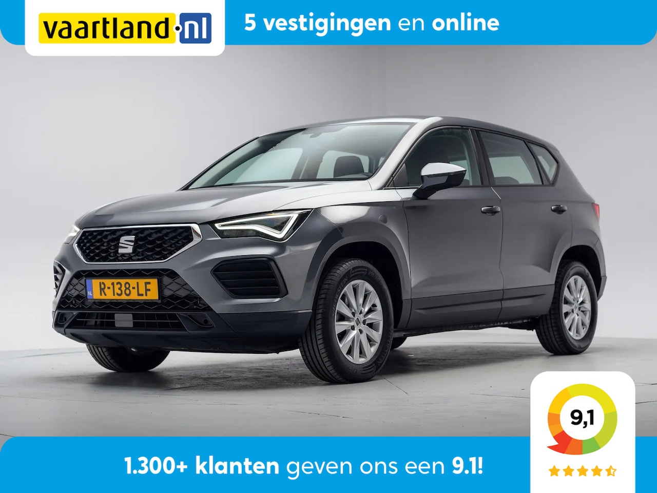 SEAT Ateca - 1.0 TSI Reference NW-Model [ Full LED Apple Carplay / Android Auto ] - AutoWereld.nl