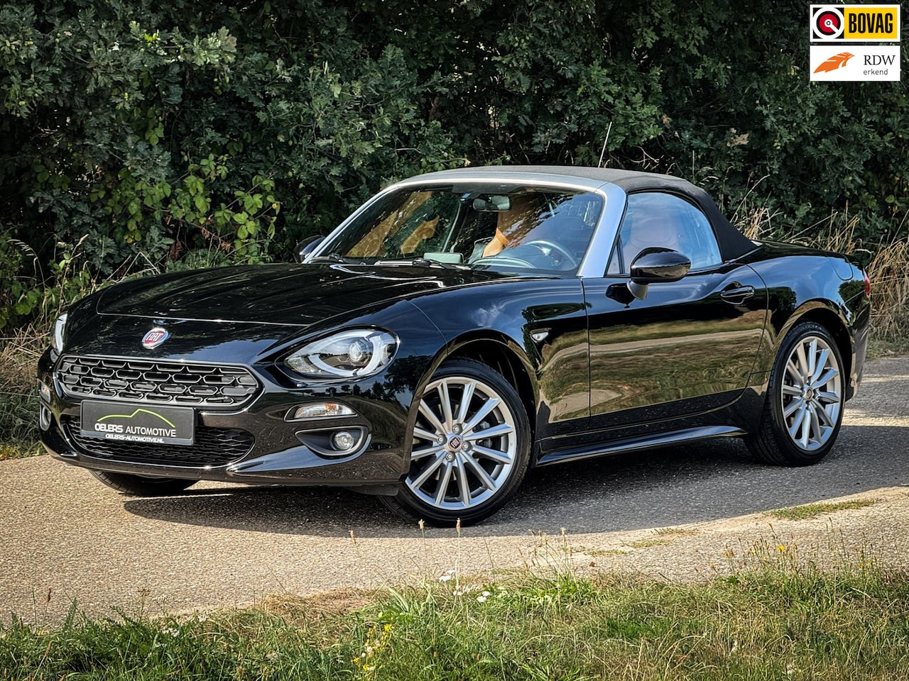 Fiat 124 Spider - 1.4 MultiAir Turbo Lusso | Bose audio | Navi | Clima | Cruise | Leder | Camera | Stoelverw - AutoWereld.nl