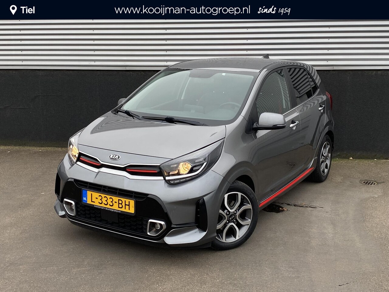 Kia Picanto - 1.0 DPi GT-Line RMC-Trekhaak, NL-Auto, boekjes compleet, parkeersensoren, cruise control, - AutoWereld.nl