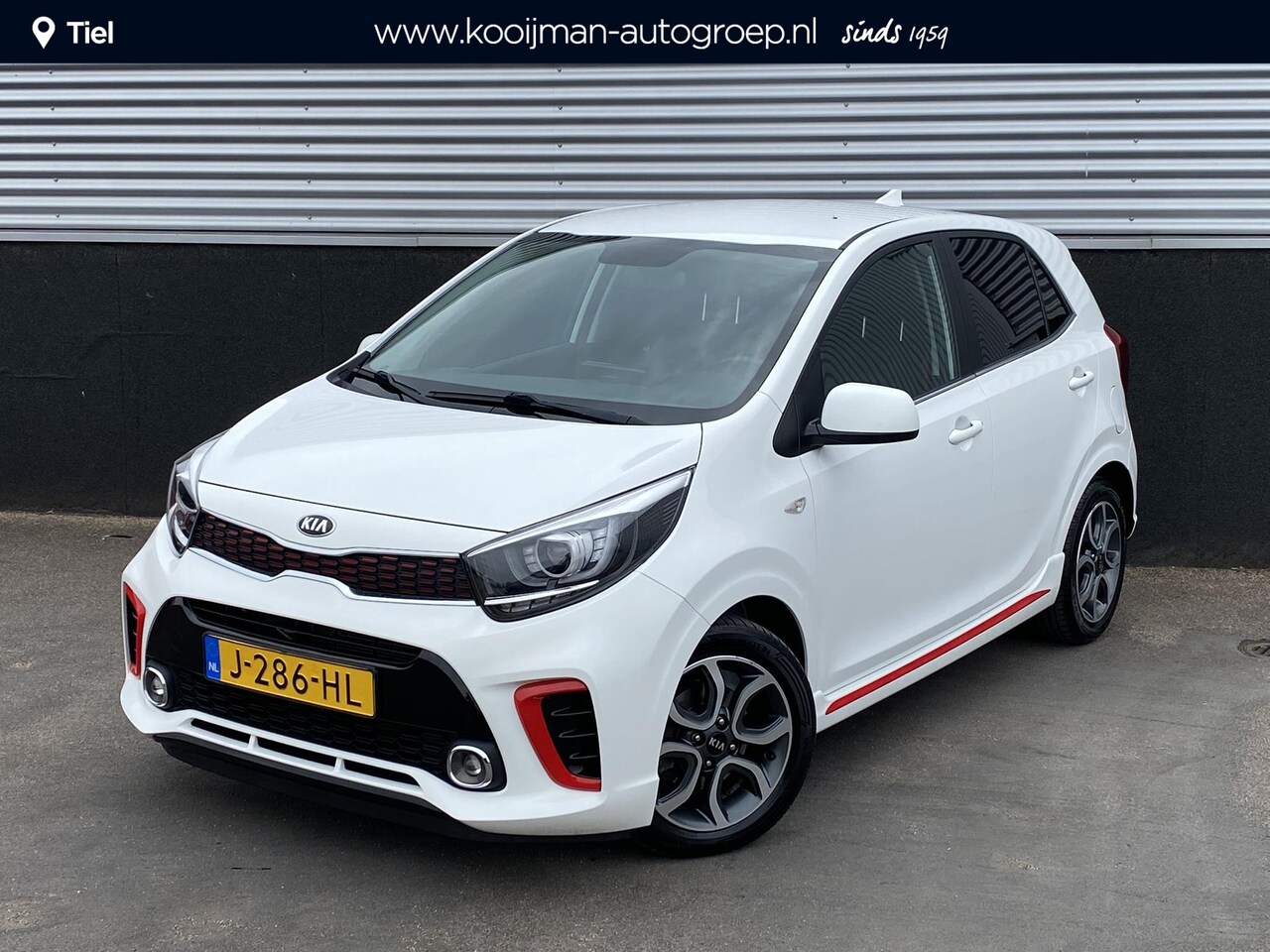 Kia Picanto - 1.0 MPi GT-Line Edition 1e eign. Nieuw geleverd en dealeronderhouden, Cruise control, navi - AutoWereld.nl