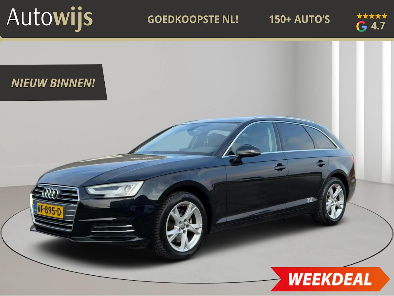 Audi A4 Avant - 1.4 TFSI Lease Edition|NAVI|AUT|LED|Keyless|Clima - AutoWereld.nl