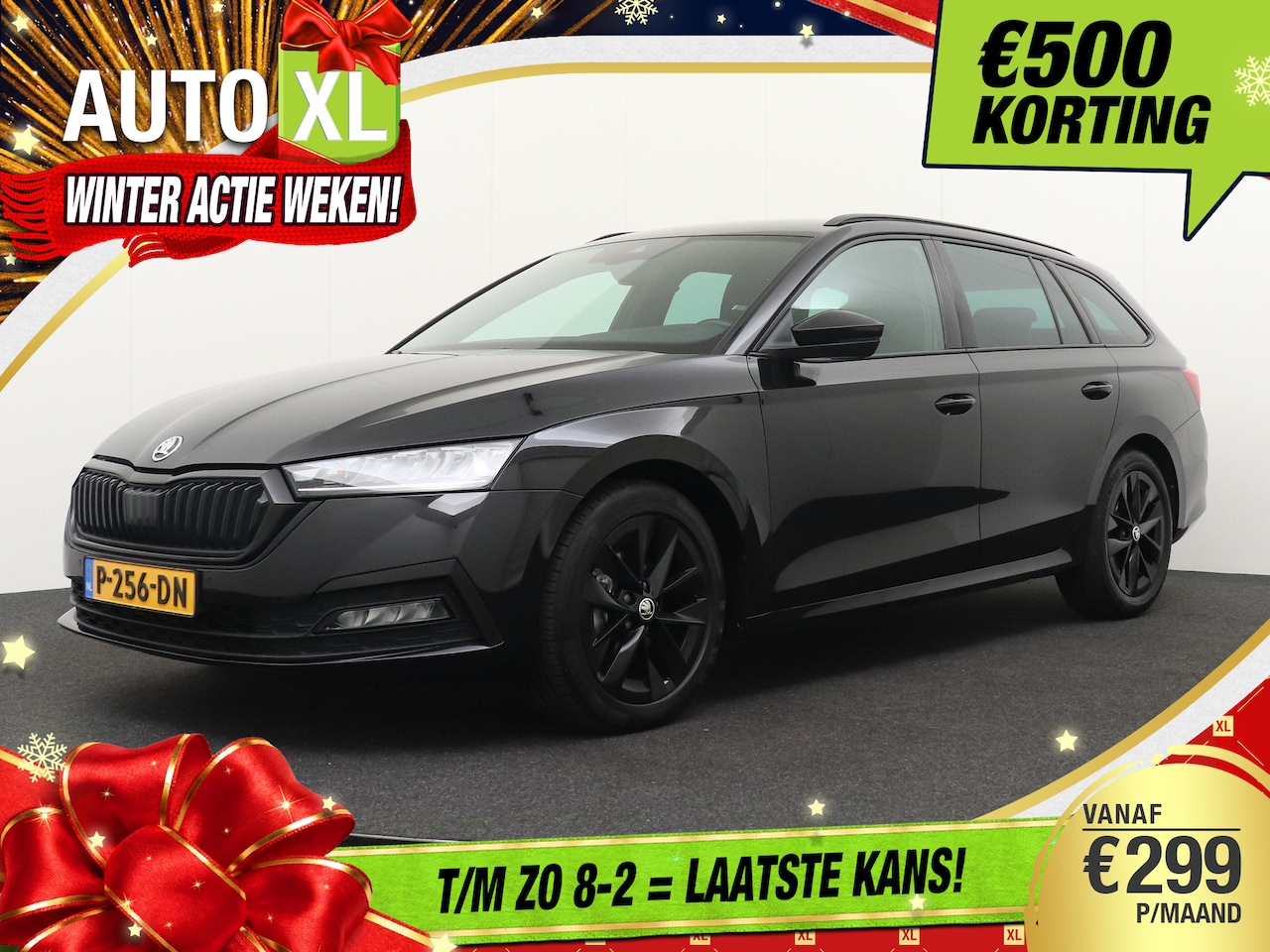 Skoda Octavia Combi - 110 PK Aut. Sportline Sportstoelen+Stuur Climate Carplay 0.5k - AutoWereld.nl