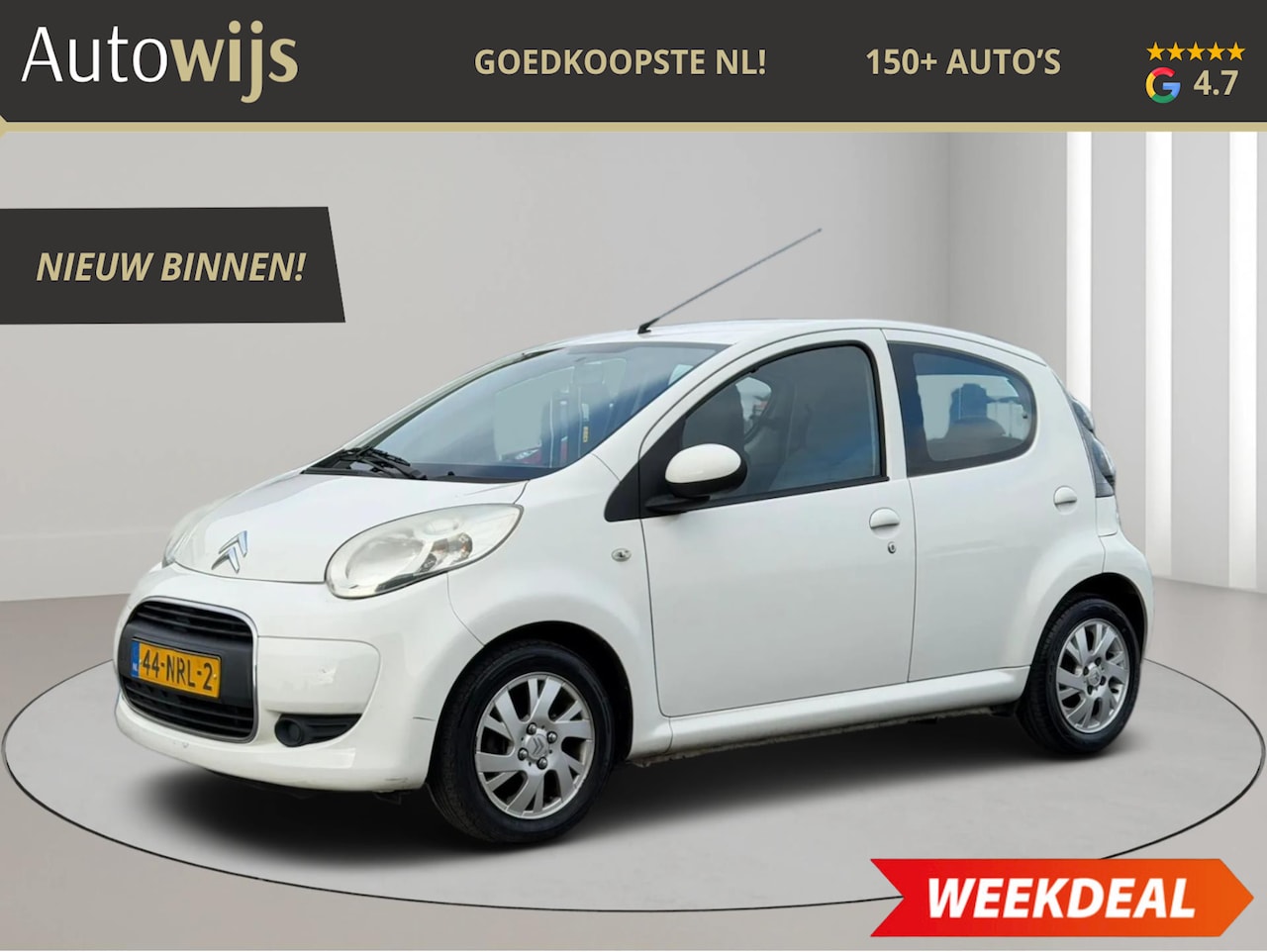 Citroën C1 - 1.0-12V Ambiance|NL AUTO|5-DEU|AIRCO|APK 6-2026 - AutoWereld.nl