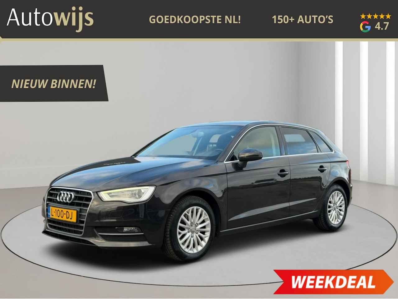 Audi A3 Sportback - 1.8 TFSI Ambition Pro Line plus|LED|AUT|B&O|NAVI|CLIMA - AutoWereld.nl