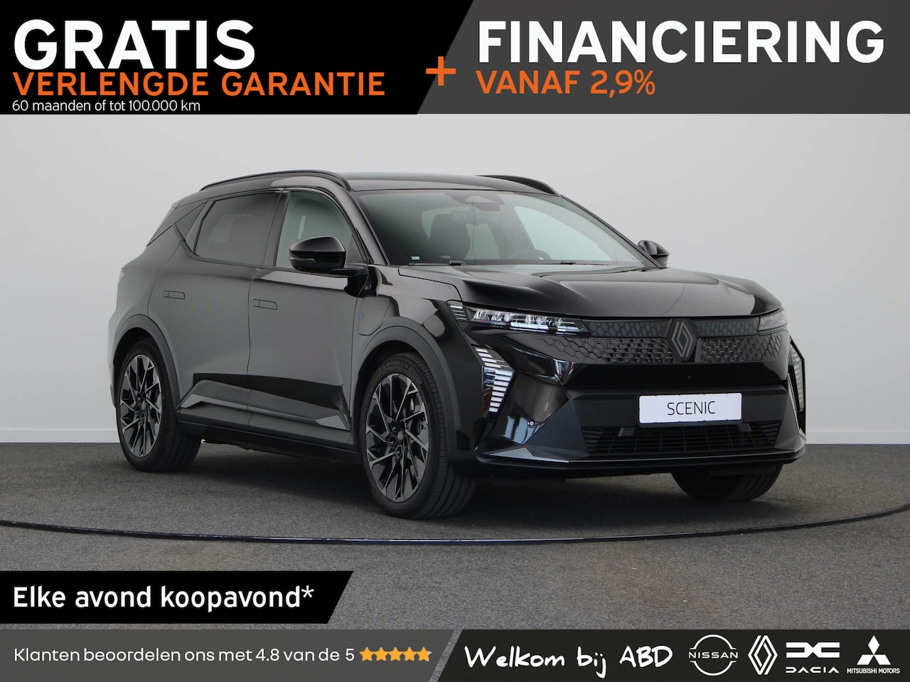 Renault Scenic E-Tech - esprit Alpine Long range | 20” lichtmetalen wielen ‘Speedway’ | Achteruitrijcamera | Adapt - AutoWereld.nl