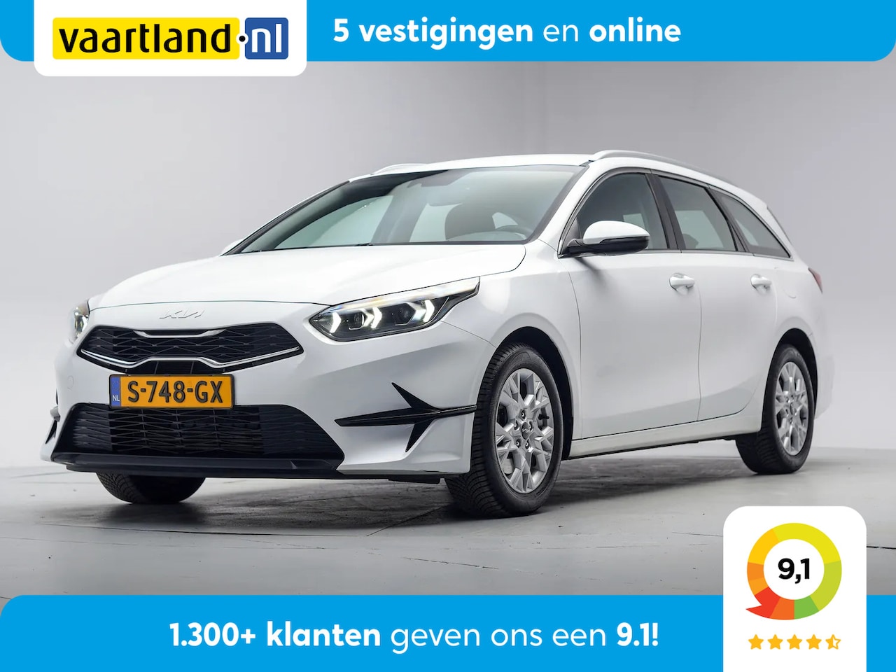 Kia Cee'd Sportswagon - Ceed 1.0 T-GDi MHEV DynamicLine Aut. [ Navi Camera Adapt.cruise ] - AutoWereld.nl