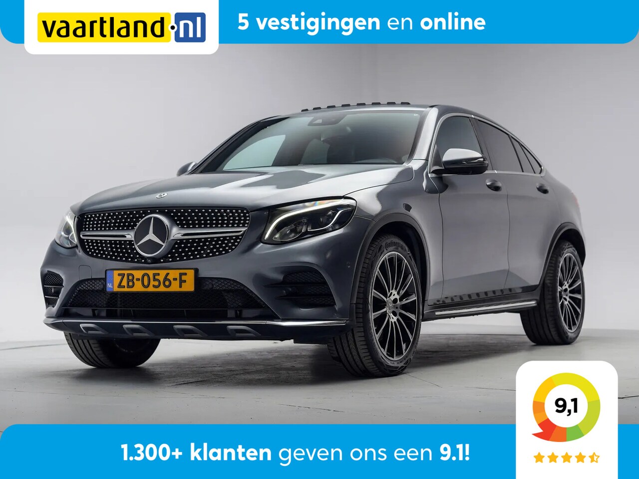 Mercedes-Benz GLC-klasse - 250 4MATIC AMG Line Aut. [ 360°Cam Schuifdak Sfeerverlichting ] - AutoWereld.nl