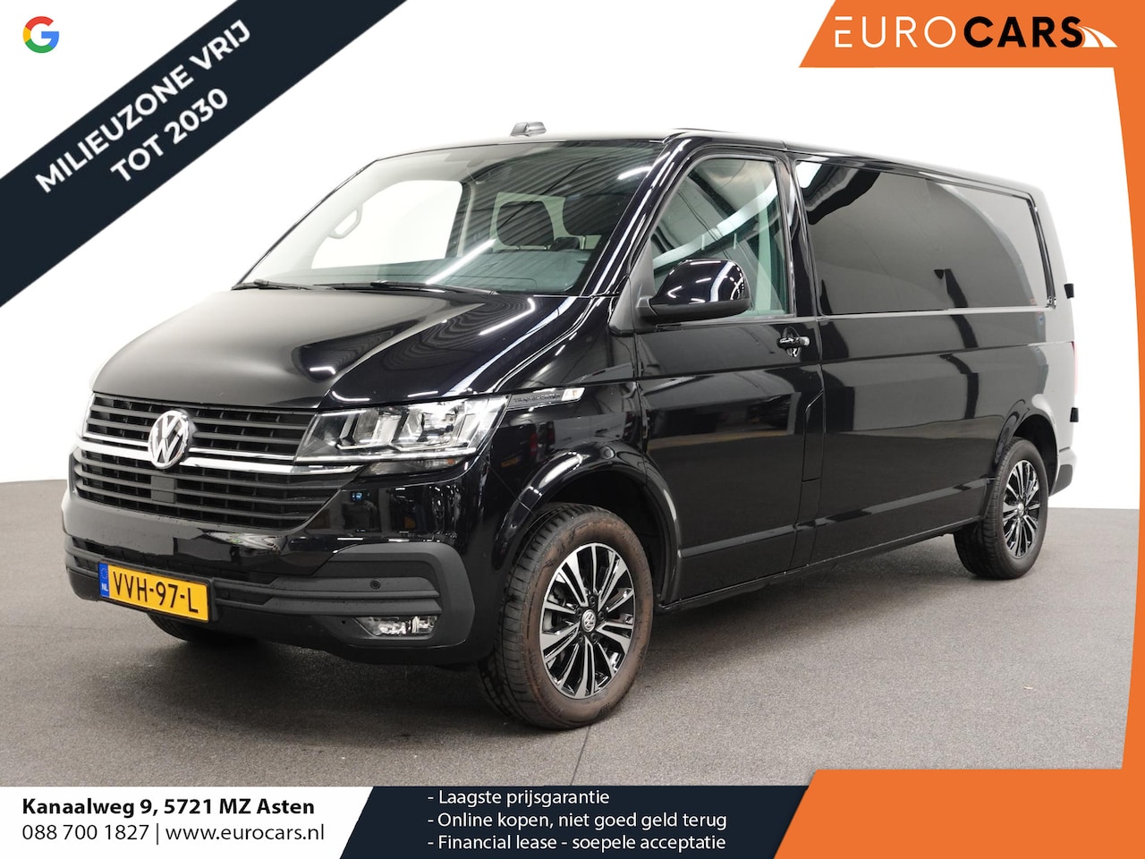 Volkswagen Transporter - 2.0 150PK L2H1 Highline Automaat Dubbele Cabine Airco  Navi Parkeersensoren Camera Trekhaa - AutoWereld.nl