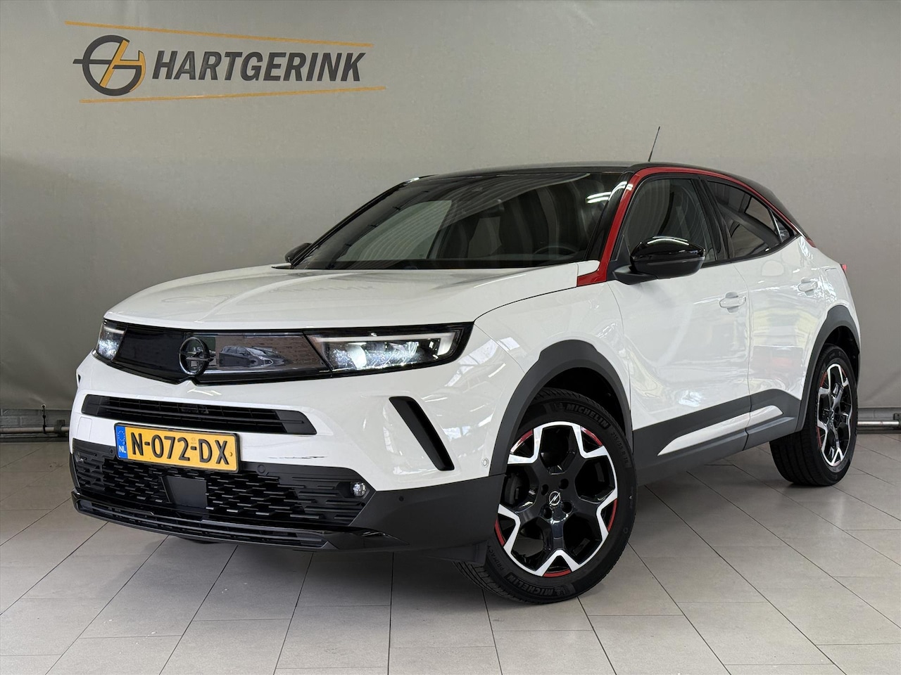 Opel Mokka - 1.2 130pk GS Line Automaat* Airco / A-Cruise / Camera / PDC / Winterpakket - AutoWereld.nl