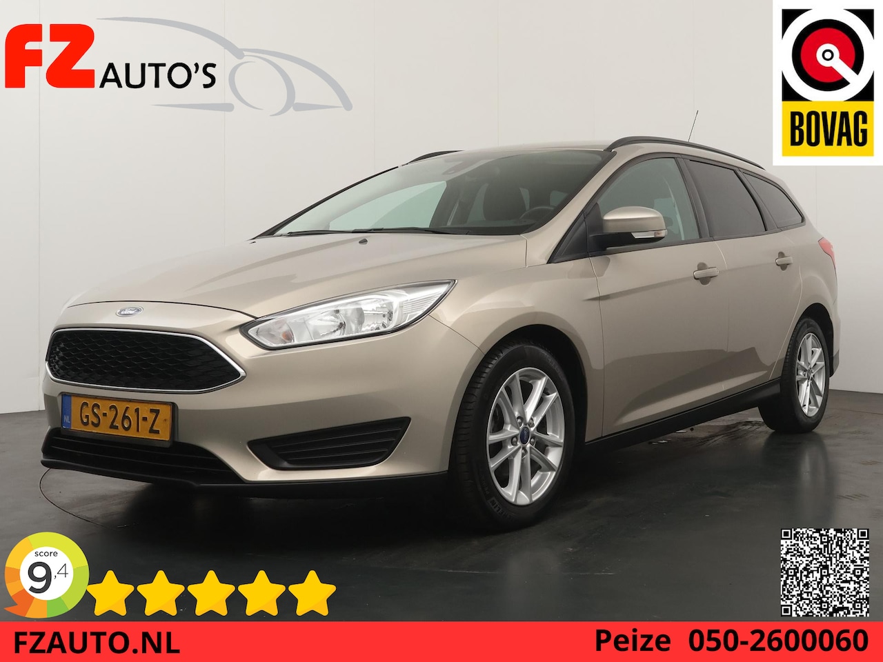 Ford Focus Wagon - 1.0 Trend Edition - Nieuwe distributieriem - Navigatie - Trekhaak - Lichtmetalen velgen - AutoWereld.nl