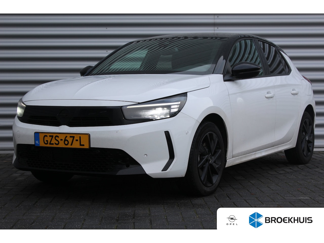 Opel Corsa - 1.2 HYBRID 100PK GS AUTOMAAT / NAVI / LEDER / AIRCO / LED / PDC / 16" LMV / CAMERA / 1E EI - AutoWereld.nl