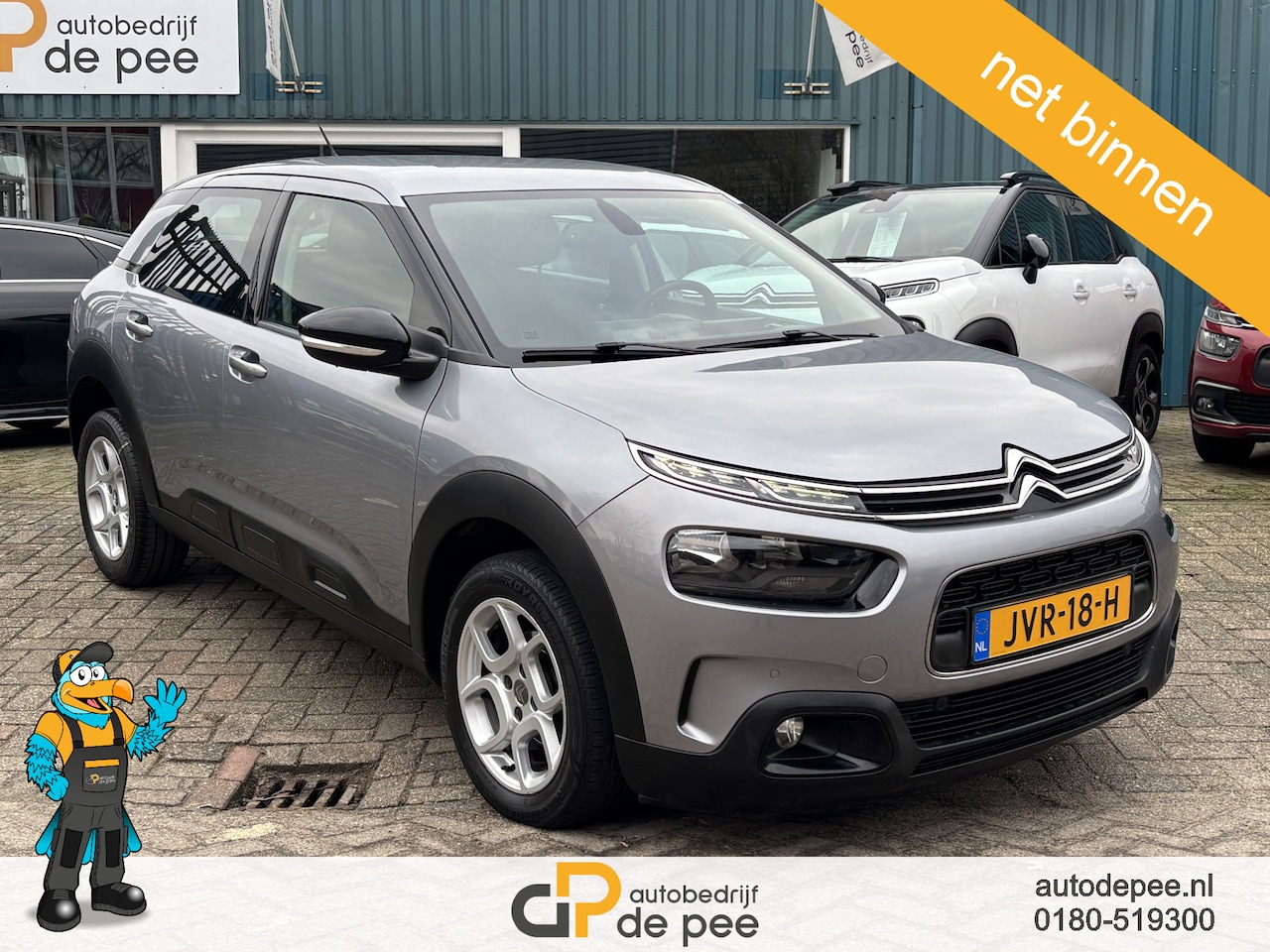 Citroën C4 Cactus - 1.2 PureTech Shine GARANTIE/CRUISE/CLIMA/CARPLAY/CAMERA/PDC(VOOR+ACHTER)/LICHTMETAAL rijkl - AutoWereld.nl