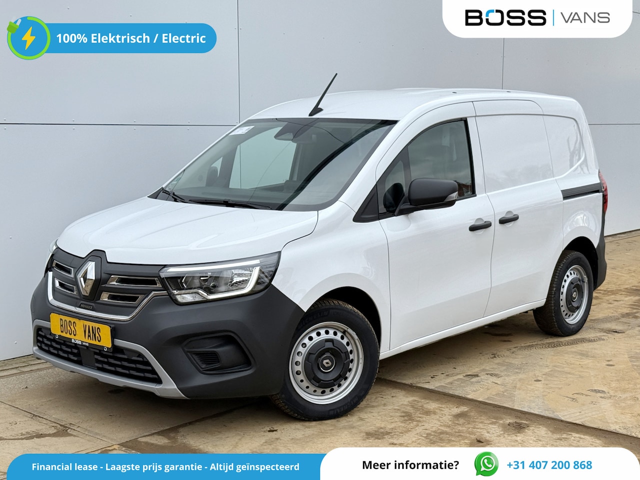 Renault Kangoo E-Tech - 44kWh N-Connecta Led Apple Carplay Climate Control Parkeersensoren Camera Nissan Townstar - AutoWereld.nl