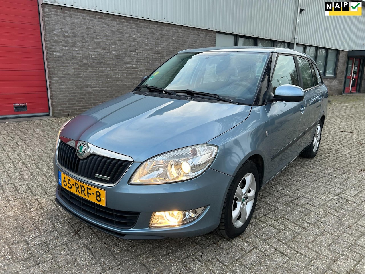 Skoda Fabia Combi - 1.2 TDI Greenline Airco trekhaak. - AutoWereld.nl