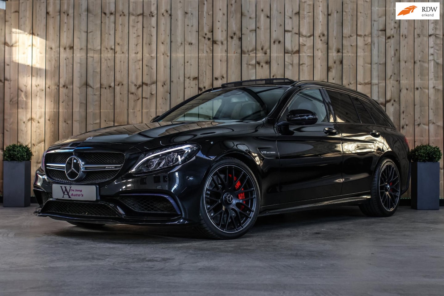 Mercedes-Benz C-klasse Estate - AMG 63 S *Pano*360 Camera*Keyless*Leder* - AutoWereld.nl