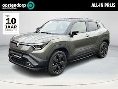 Suzuki e Vitara - Style 61 kWh *NIEUWE BI-TONE KLEUR LAND BREEZE/ BLUISH BLACK/ PANORAMA/ NIEUWE AUTO