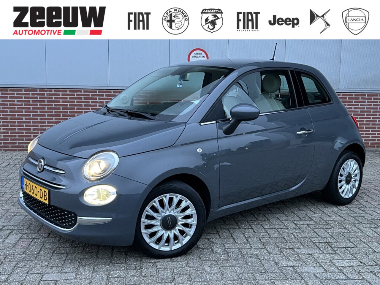 Fiat 500 - 1.2 Lounge 69 PK | Automaat | Carplay | Cruise | BTW | 15" - AutoWereld.nl