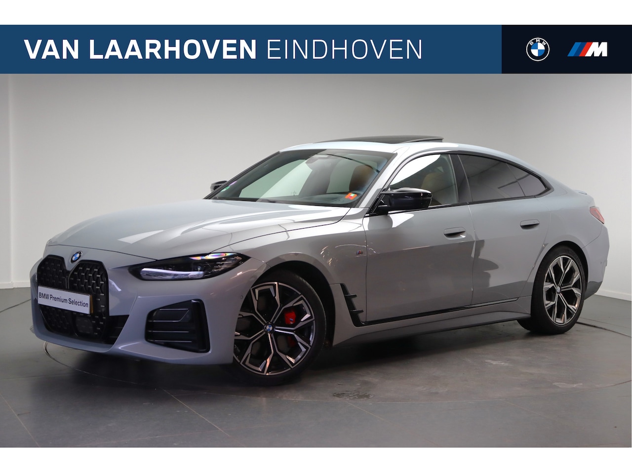 BMW 4-serie Gran Coupé - M440i xDrive High Executive Automaat / Schuif-kanteldak / M Sportstoelen / Adaptief M Onde - AutoWereld.nl
