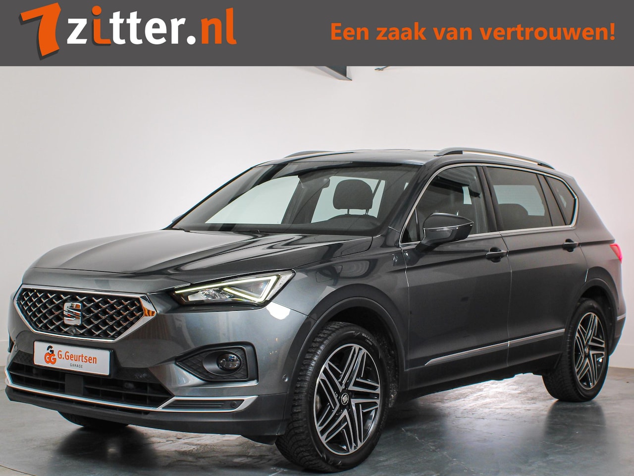 SEAT Tarraco - 1.5 TSI Xcellence 7-Persoons, Trekhaak, Leder, Keyless, Standkachel, 360Camera, Blind spot - AutoWereld.nl