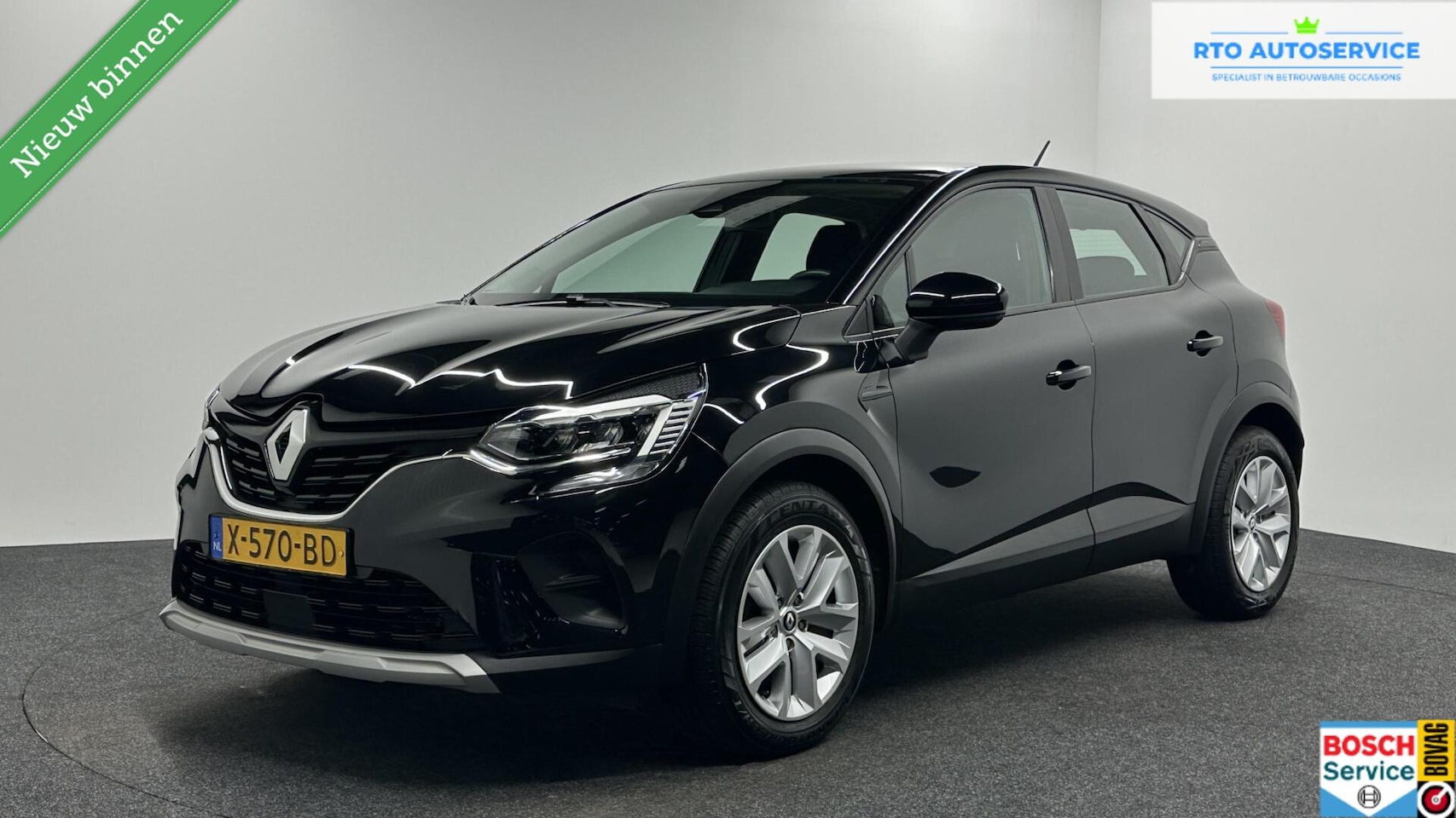 Renault Captur - 1.0 TCe 90 equilibre CARPLAY CRUISE DAB . - AutoWereld.nl