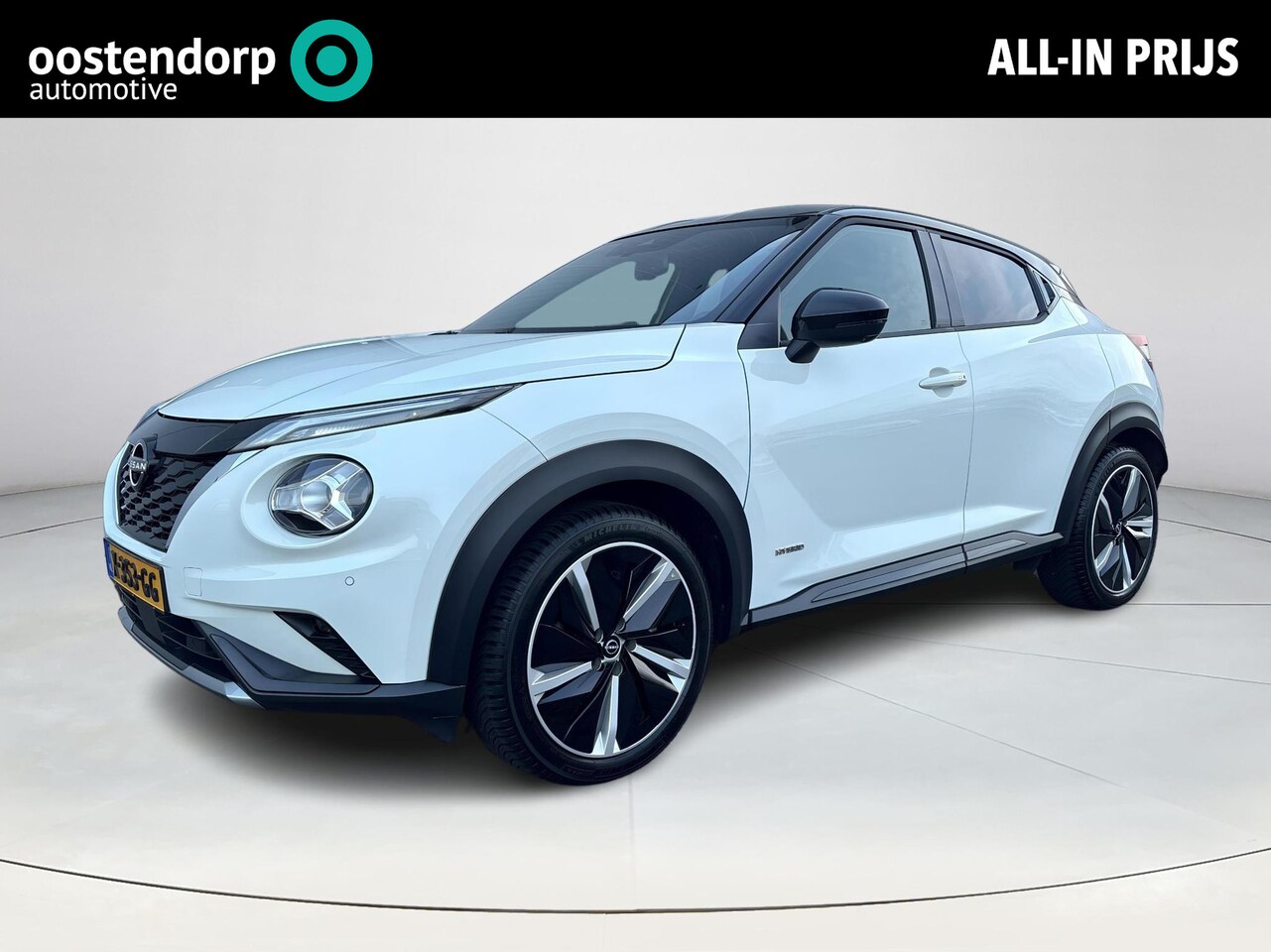 Nissan Juke - 1.6 Hybrid N-Design GEEN AFLEVERKOSTEN | Automaat | Verwarmbare stoelen en stuurwiel | App - AutoWereld.nl