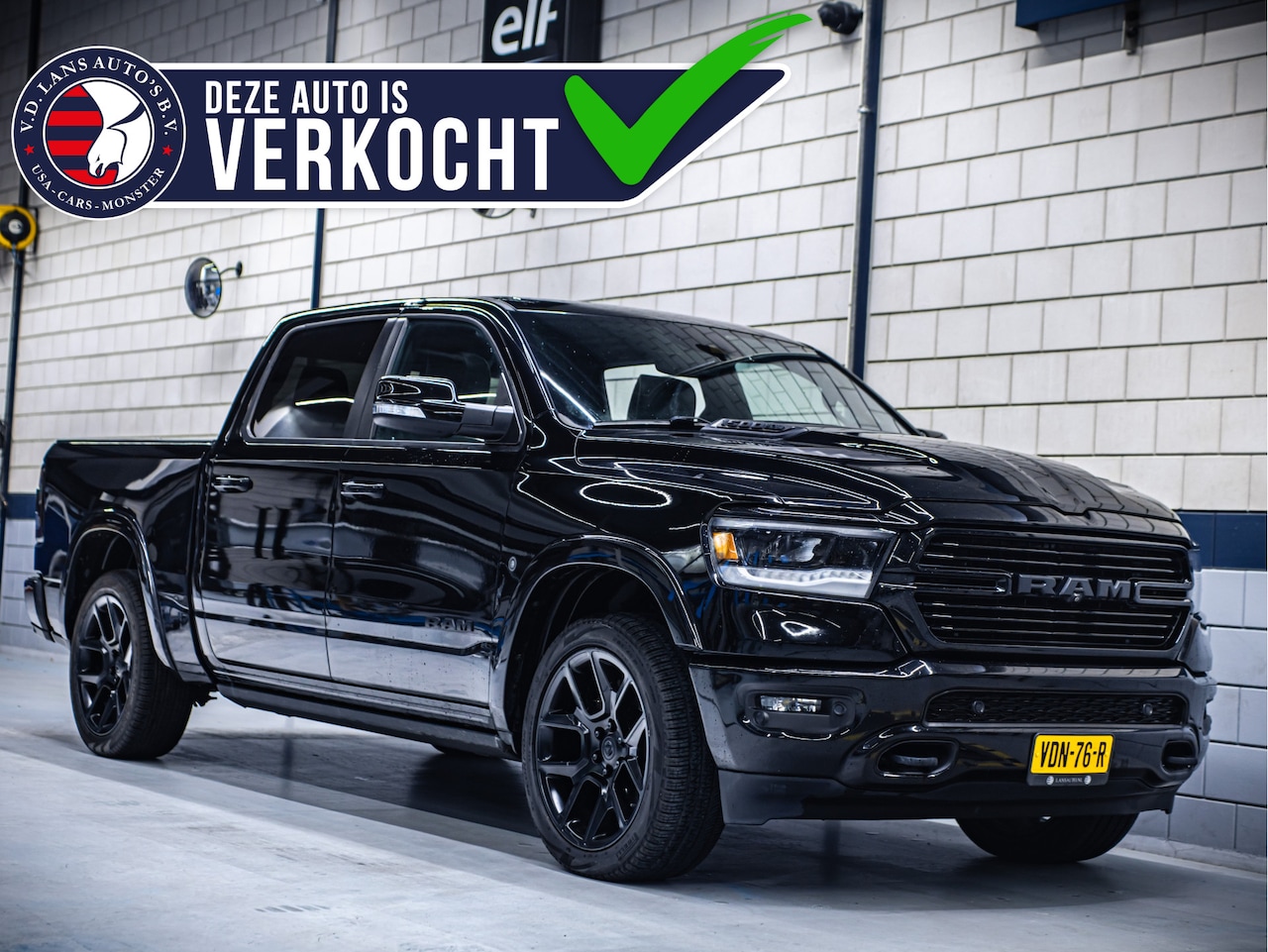 Dodge Ram 1500 - Laramie Night 5.7 HEMI V8 | Full option | 4x4 Crew Cab - AutoWereld.nl