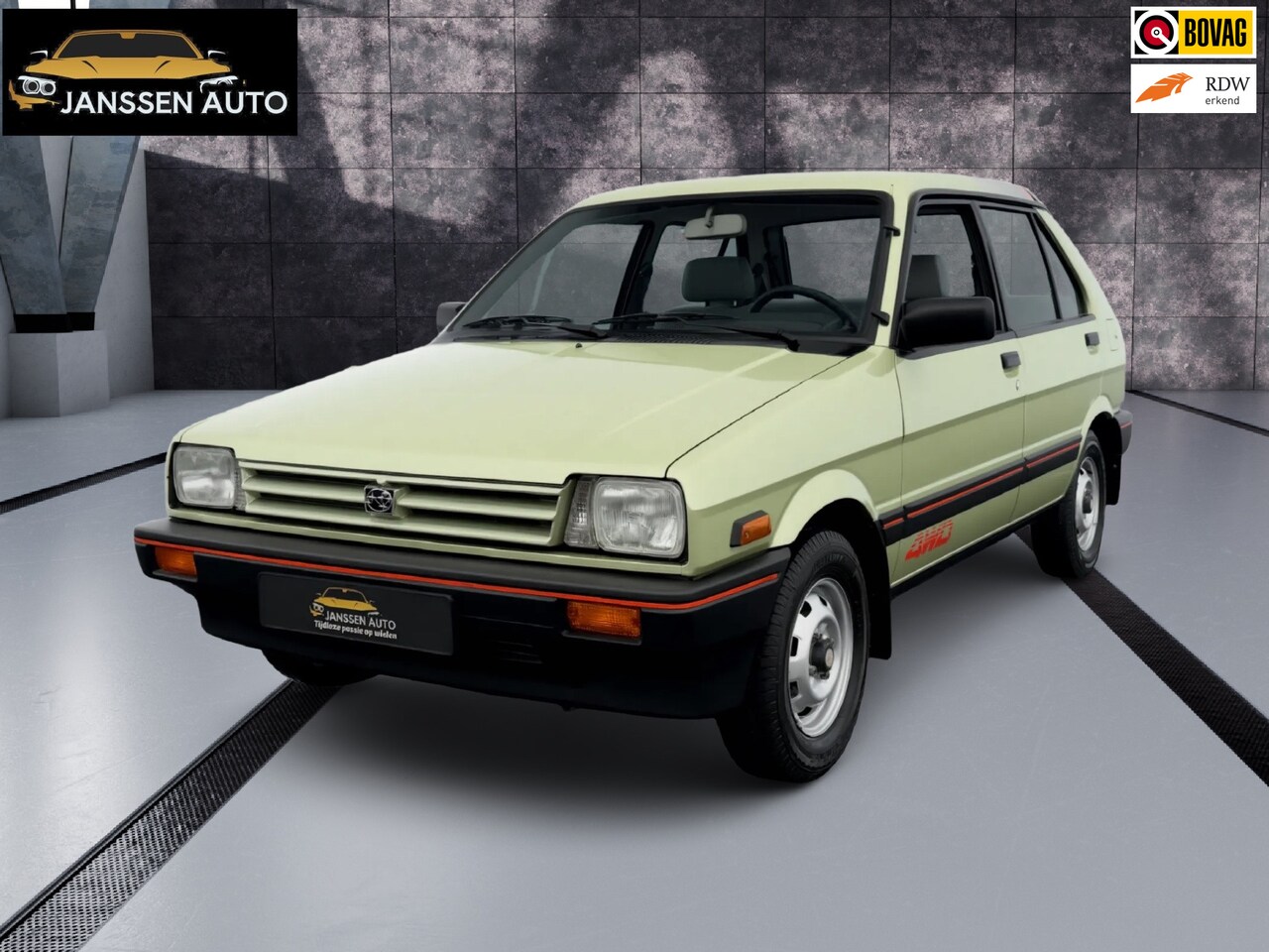 Subaru Justy - 1.2 GL 4WD GL/II J12 | Uniek | 4x4 | Geheel origineel | 20.000km | eenmalige kans - AutoWereld.nl