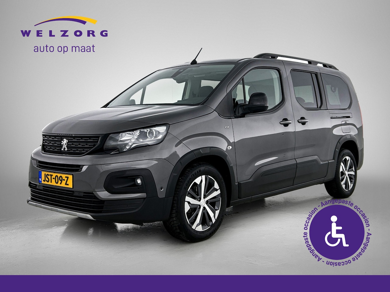 Peugeot Rifter Long - 1.2 Puretech Long GT-Line Direct leverbaar! Rolstoelauto - AutoWereld.nl