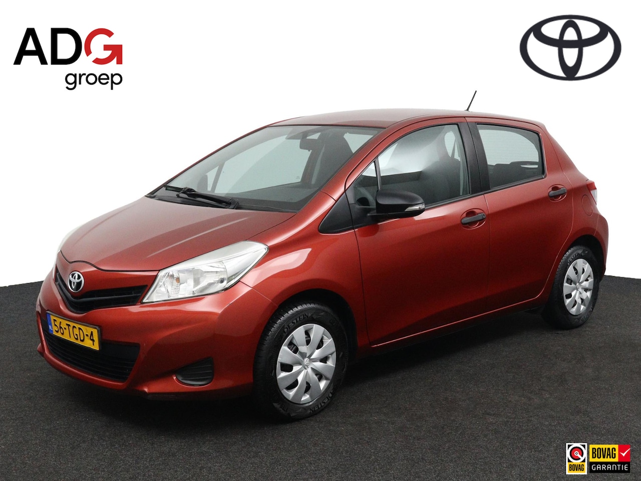 Toyota Yaris - 1.0 VVT-i Comfort | 5-Deurs | Radio | Onderhoudshistorie aanwezig | - AutoWereld.nl