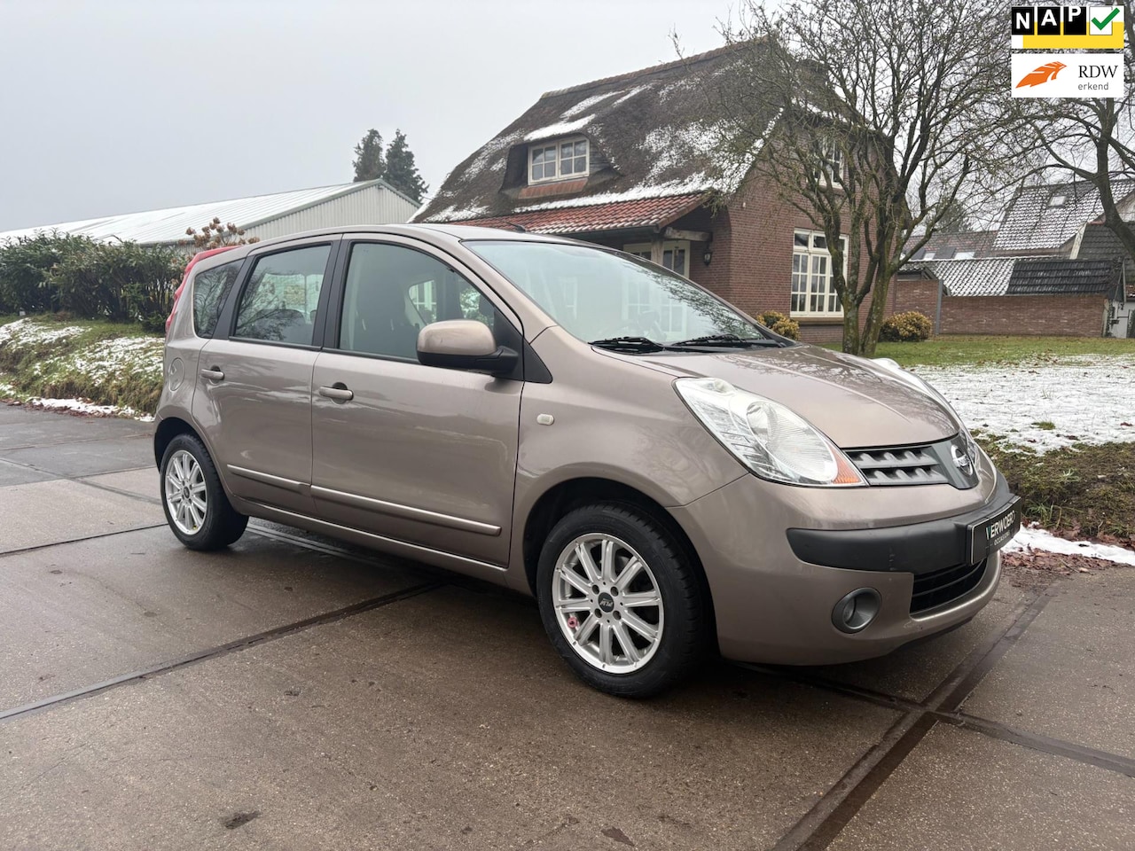 Nissan Note - 1.4 Acenta|AIRCO|TREKHAAK|SENSOREN|ONDERHOUDEN|NAP|NL-AUTO|BOEKJES - AutoWereld.nl