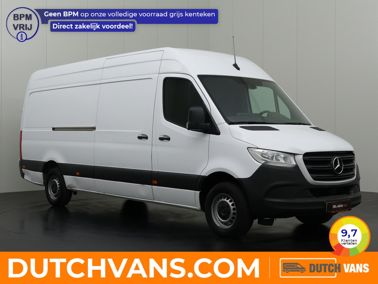 Mercedes-Benz Sprinter - 316CDi L3H2 Maxi | Euro 6 | Navigatie | Camera | Multimedia | 3-Zits | Airco | Cruise - AutoWereld.nl