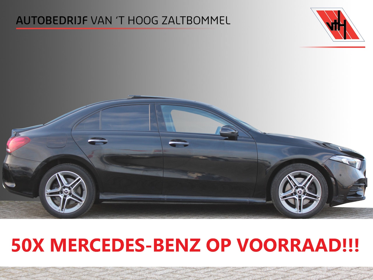 Mercedes-Benz A-klasse - 250e AUT8 AMG Line NIGHT PAKKET PANORAMADAK LEDER CARPLAY DISTRONIC 360-CAMERA KEY-LESS GO - AutoWereld.nl