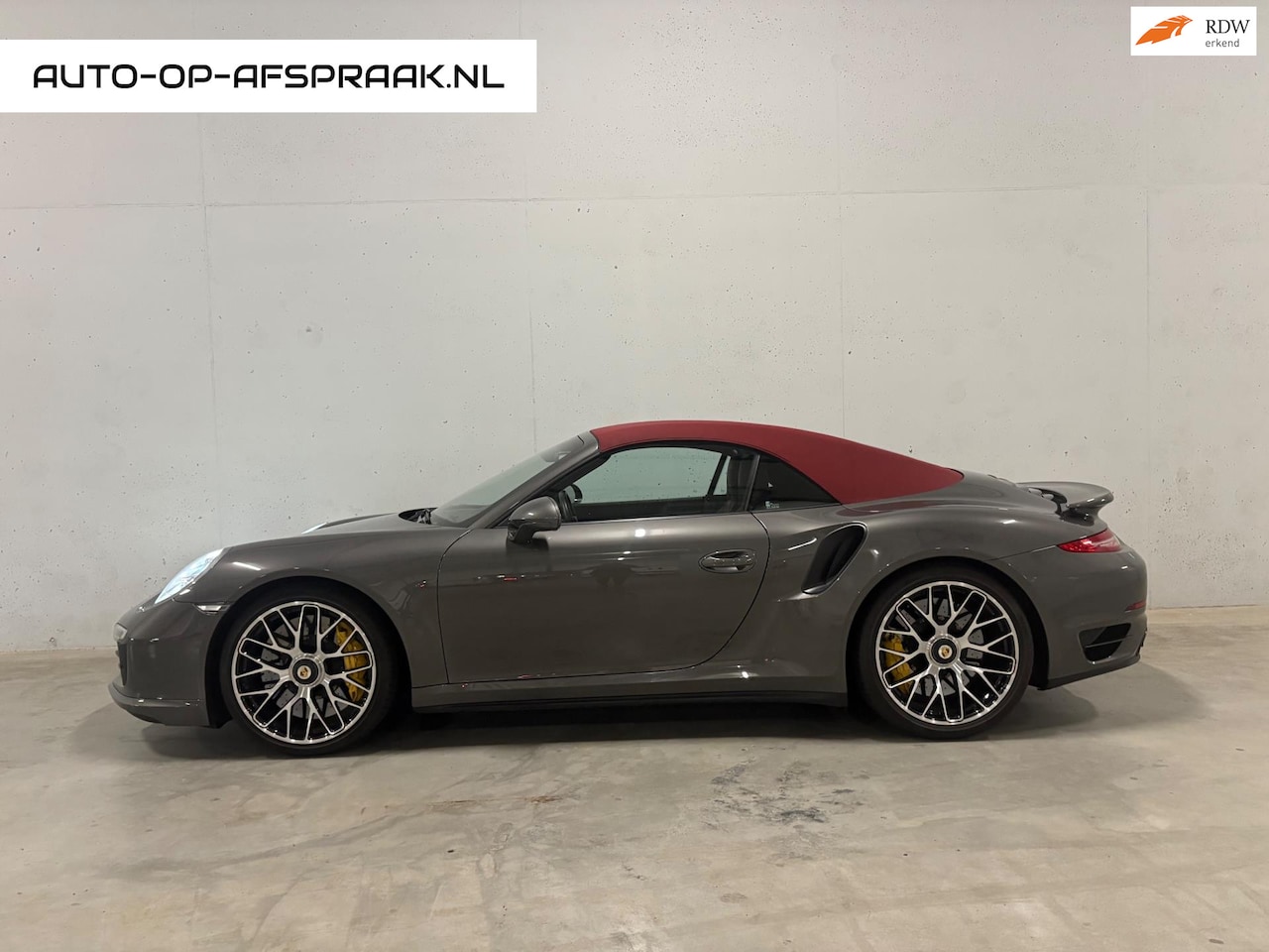 Porsche 911 Cabrio - 3.8 Turbo S Keramisch NL-Auto - AutoWereld.nl