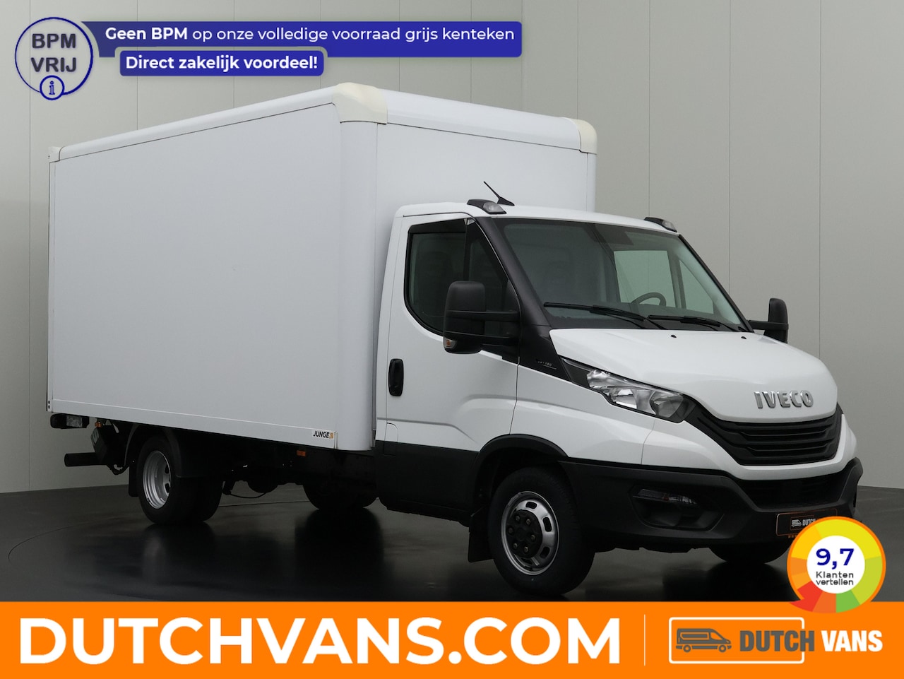 Iveco Daily - 35C16 Bakwagen | Laadklep | Euro 6 | 12-2023 | Airco | 3-Zits - AutoWereld.nl