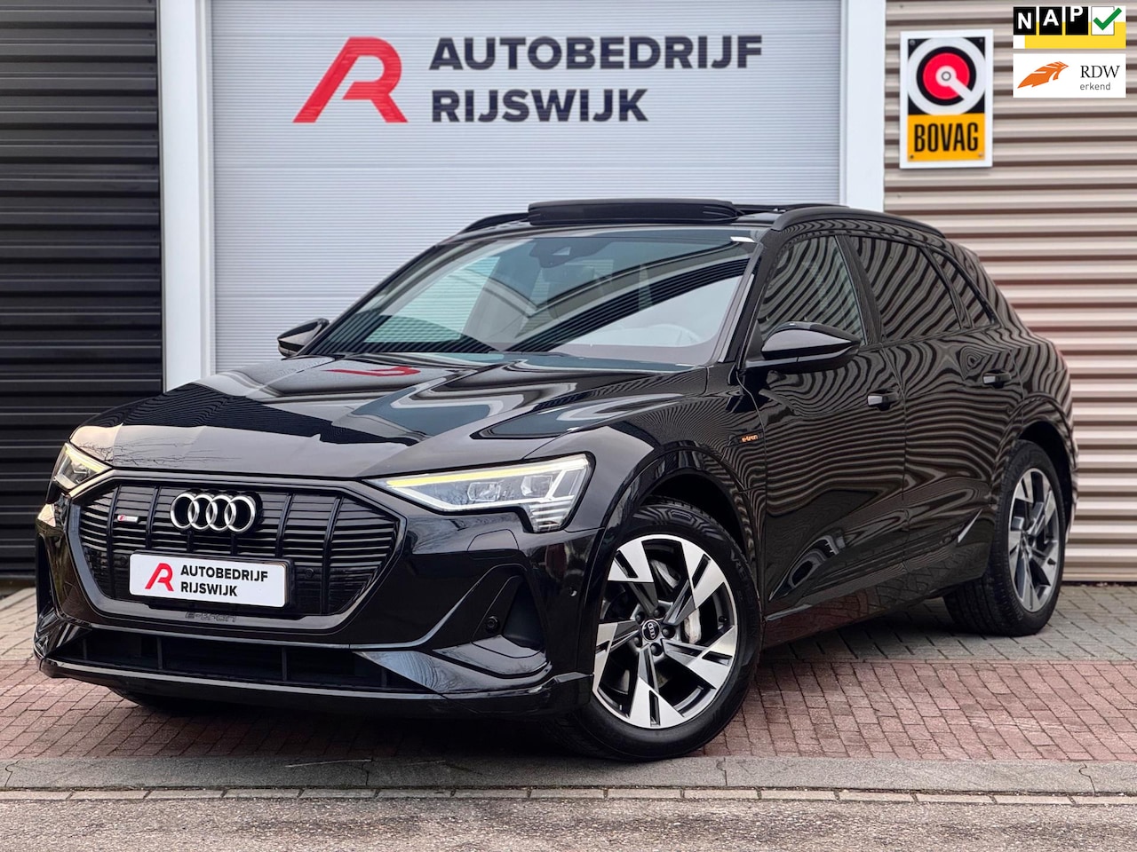 Audi e-tron - E-tron 50 quattro Launch edition Black 71 kWh Pano/Memory - AutoWereld.nl
