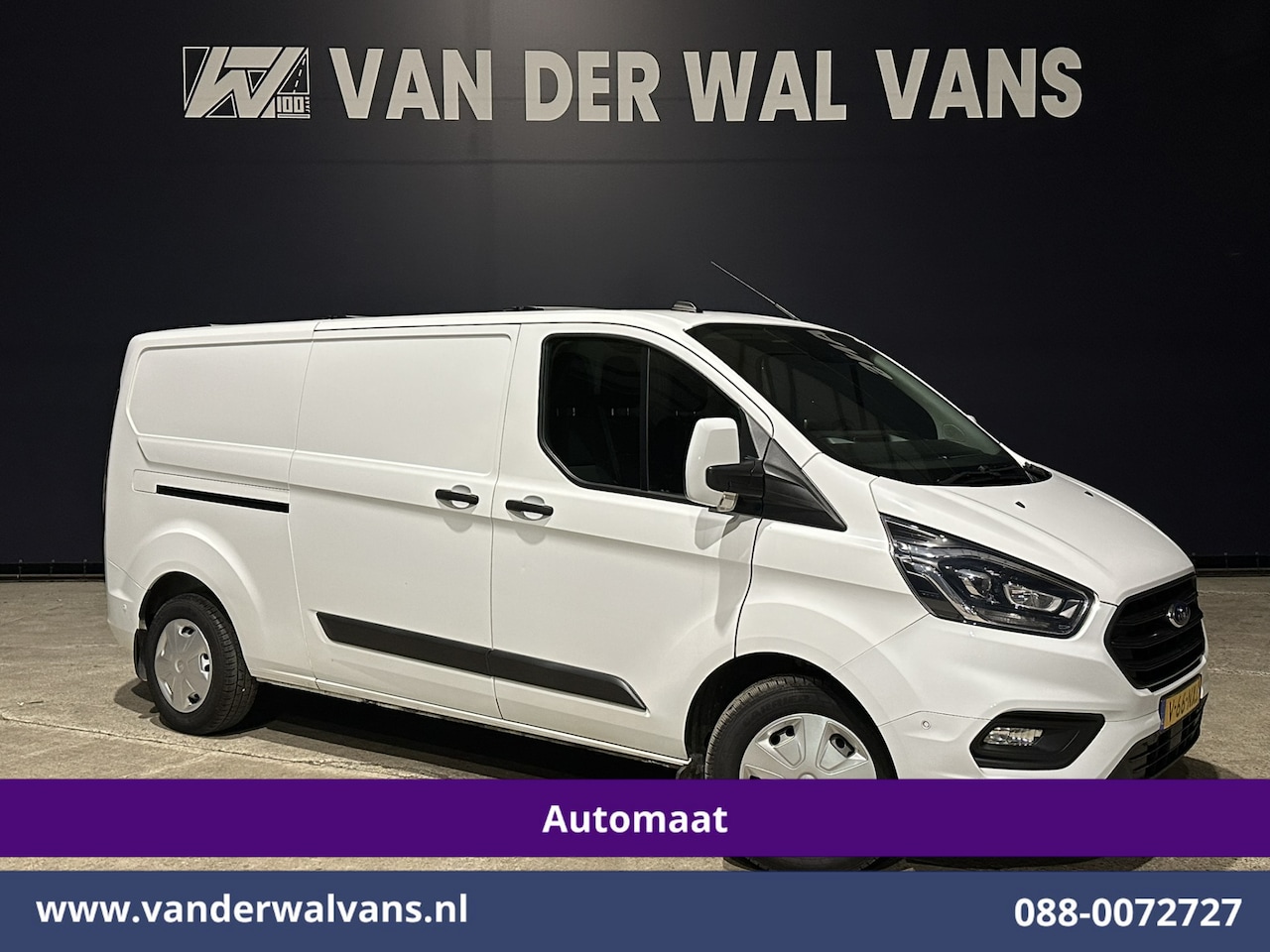 Ford Transit Custom - 2.0 TDCI 131pk Automaat L2H1 Euro6 Airco | Xenon | Camera | Apple Carplay | LED | Adaptive - AutoWereld.nl