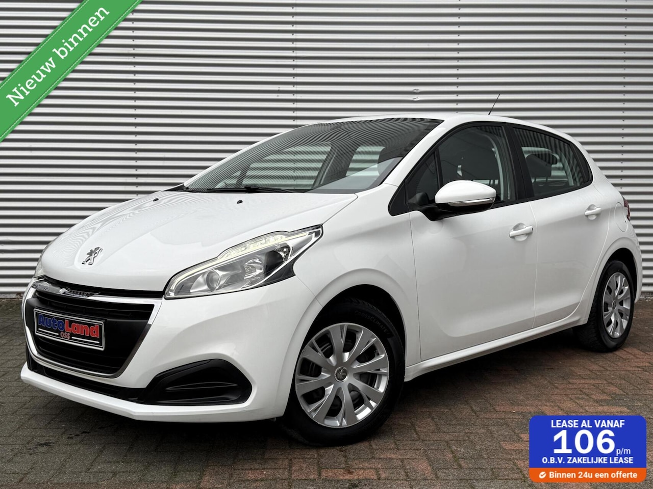 Peugeot 208 - 1.2 Cruise 5 Drs Airco Led MF Stuur 2018 Aux Mp3 Eerste Eigenaar 121345 KM Gereden - AutoWereld.nl