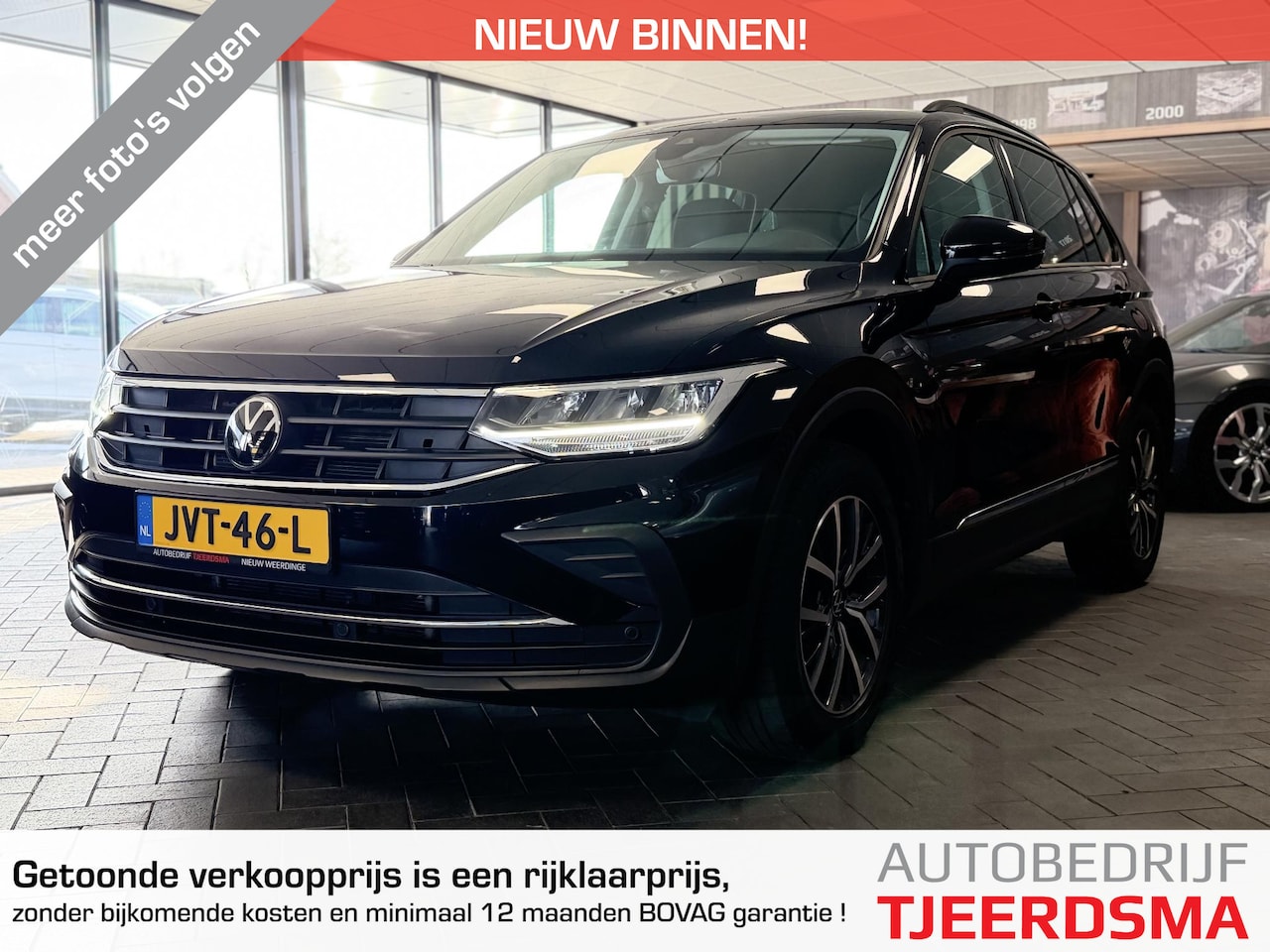 Volkswagen Tiguan - 1.5 TSI Elegance | Stoelverwarming | Stuurverwarming | Navigatie | Keyless | Adaptieve Cru - AutoWereld.nl