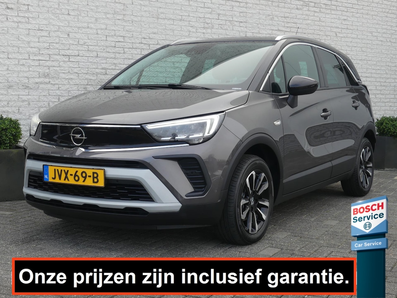 Opel Crossland - ELEGANCE 1.2 110PK NAVI/CAMERA/PAN.DAK/CLIMATE/CRUISE/PDC - AutoWereld.nl