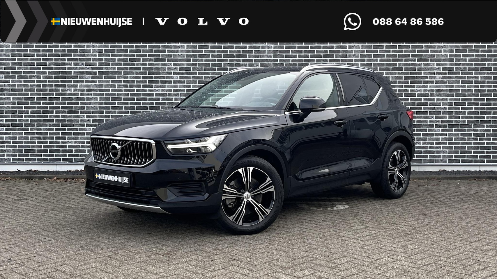 Volvo XC40 - Plug-in Hybrid T4 Inscription | Trekhaak | Adaptieve Cruise Control | Lederen bekleding | - AutoWereld.nl