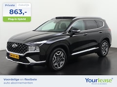 Hyundai Santa Fe - 1.6 T-GDI PHEV Premium Sky 7p. | All-in 863, - Private Lease | Direct uit voorraad