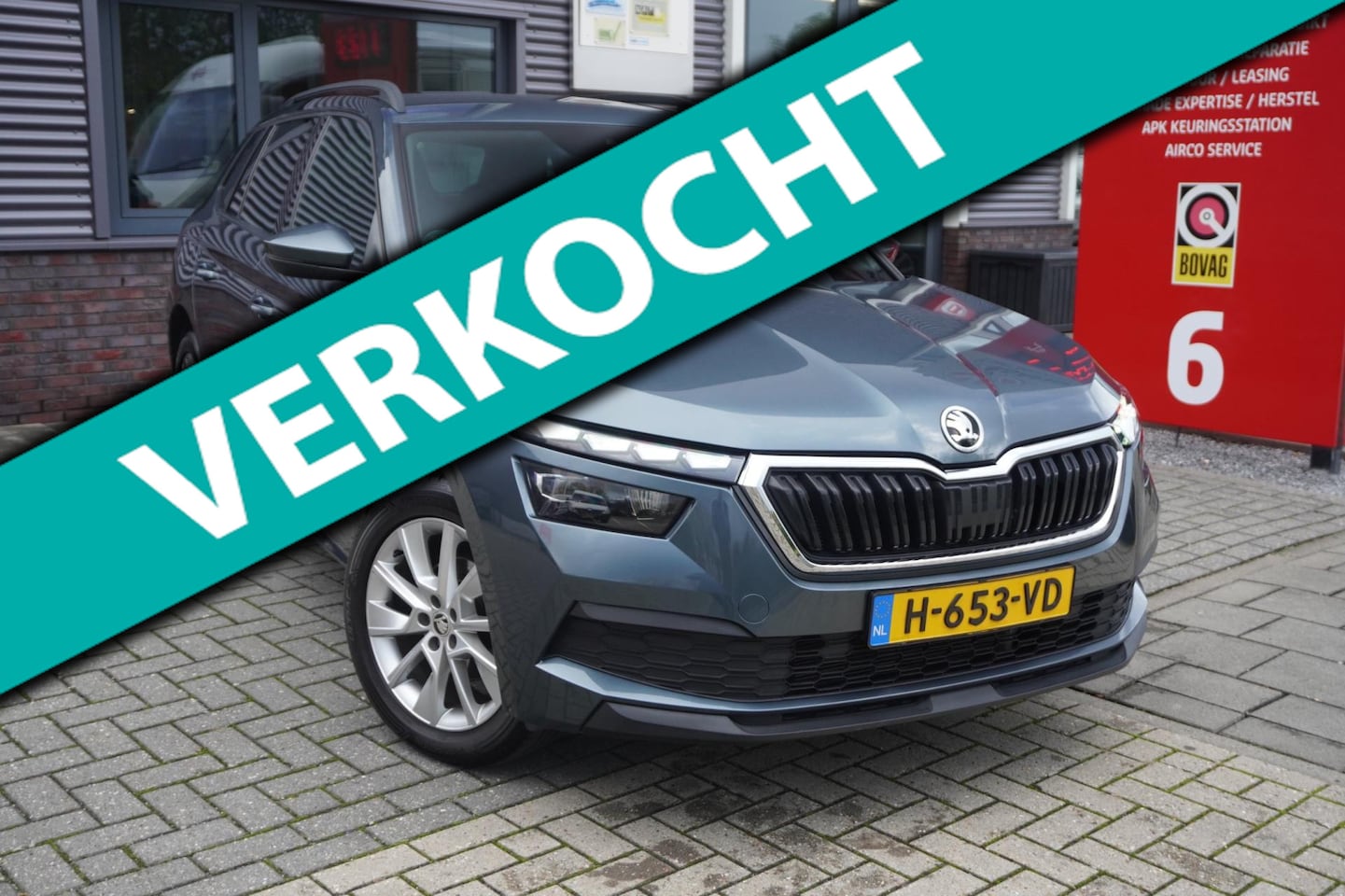 Skoda Kamiq - 1.5 TSI ACT Sport Business / Camera / Stoelverwaming / Carplay / Sportstoelen / Dealeronde - AutoWereld.nl
