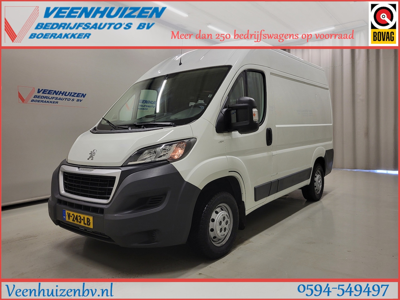 Peugeot Boxer - 2.0BlueHDI 130pk L1/H2 Inrichting Euro 6! - AutoWereld.nl