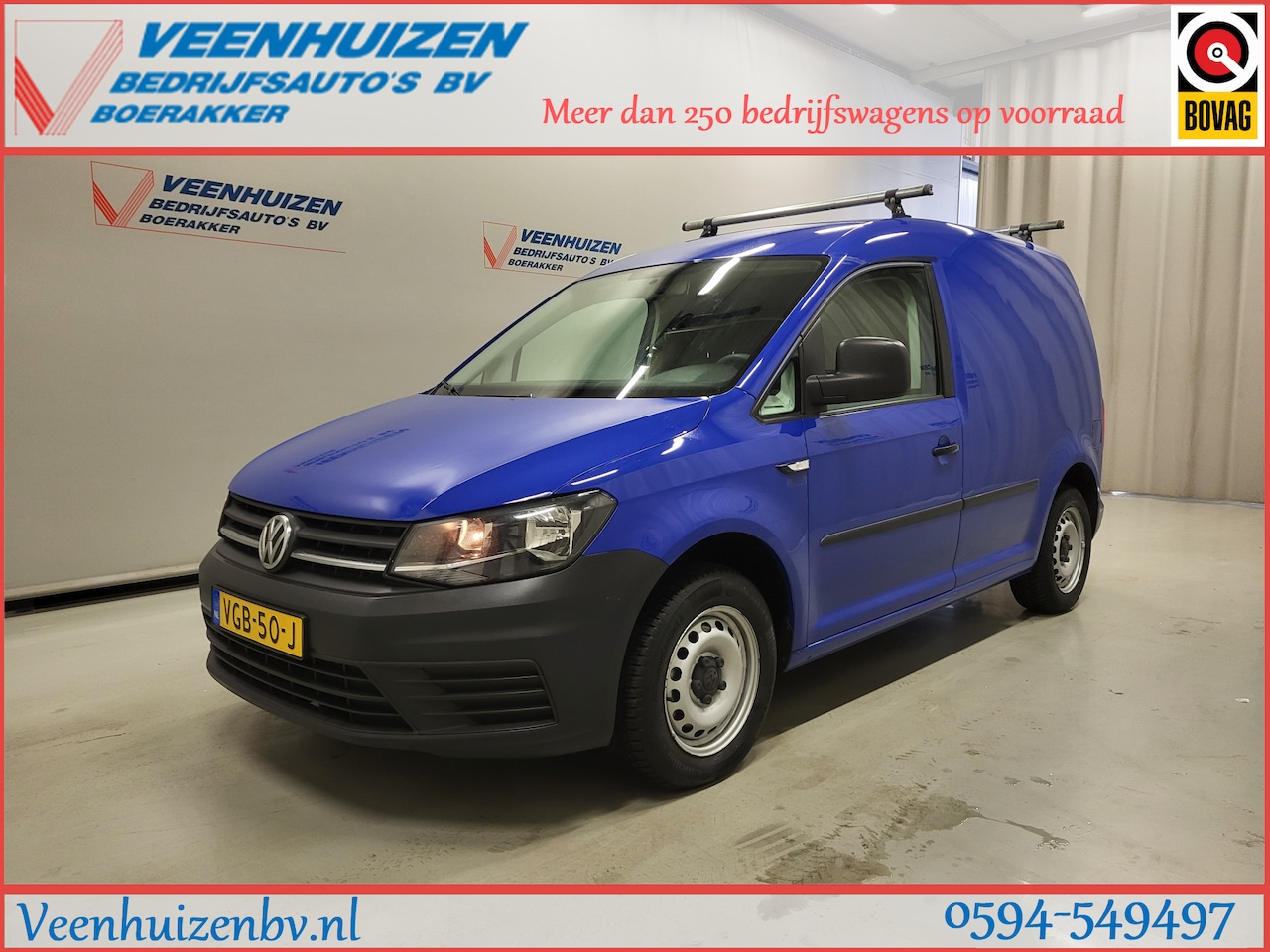 Volkswagen Caddy - 2.0TDI Inrichting Trekhaak Euro 6! - AutoWereld.nl