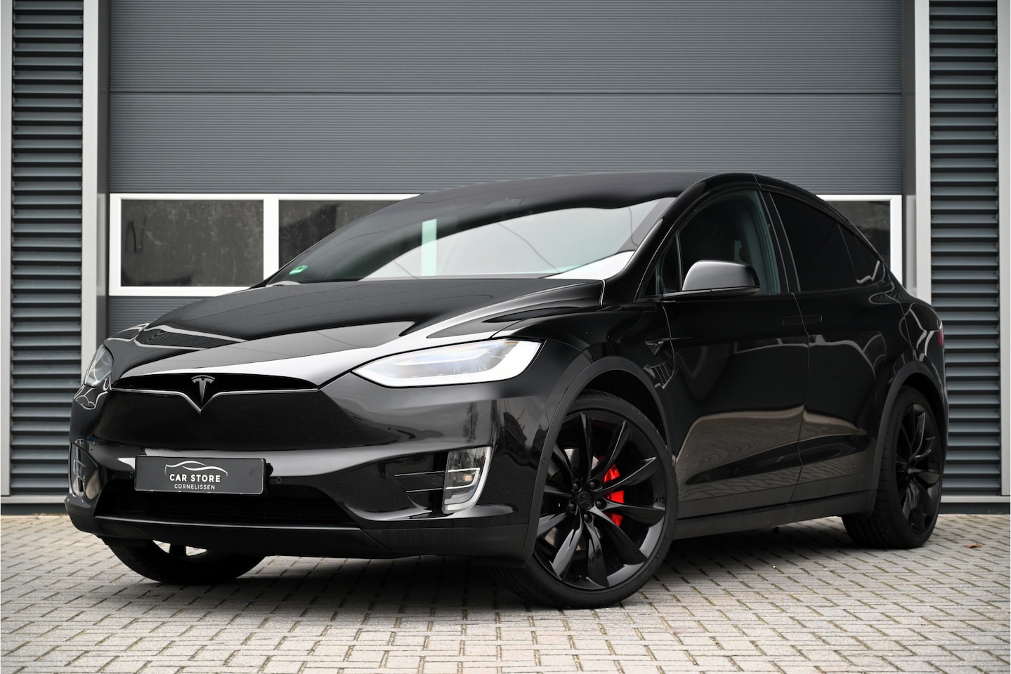 Tesla Model X - 75D / BLACK PACK / 22" TURBINE / SOH 86.3 % / LEDER / PANO / MEMORY / TREKHAAK - AutoWereld.nl
