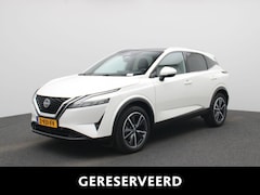 Nissan Qashqai - 1.3 MHEV Xtronic Tekna BTW|AUTOMAAT| Cruise/Climate Control| Electr verst best stoel / Ach