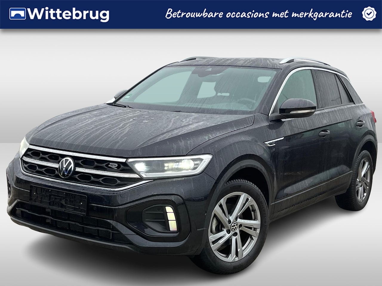 Volkswagen T-Roc - 1.0 TSI R-Line / 17"LMV / NAVI / APP.Connect / Ergo active Stoel - AutoWereld.nl